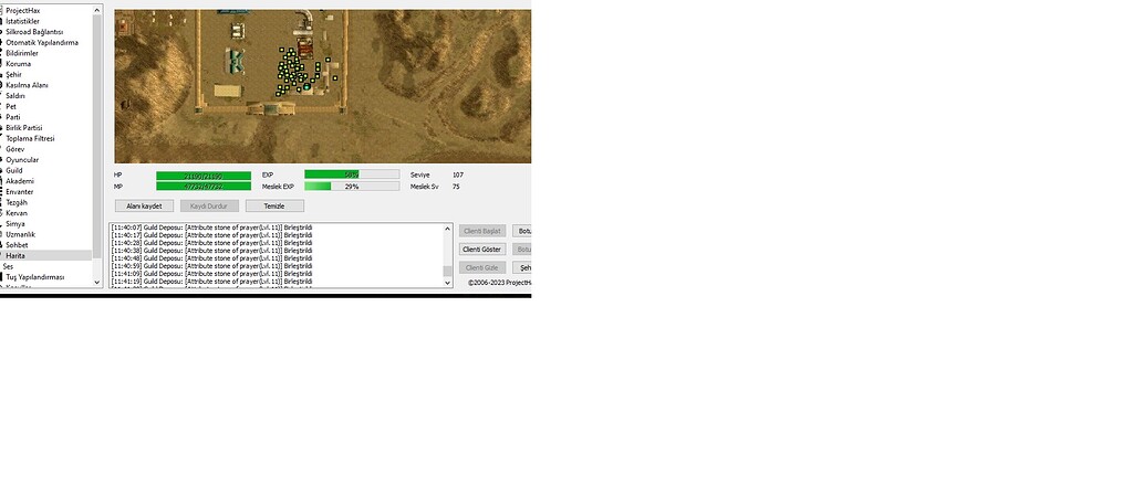 Character stuck in guild storage - Testing - ProjectHax