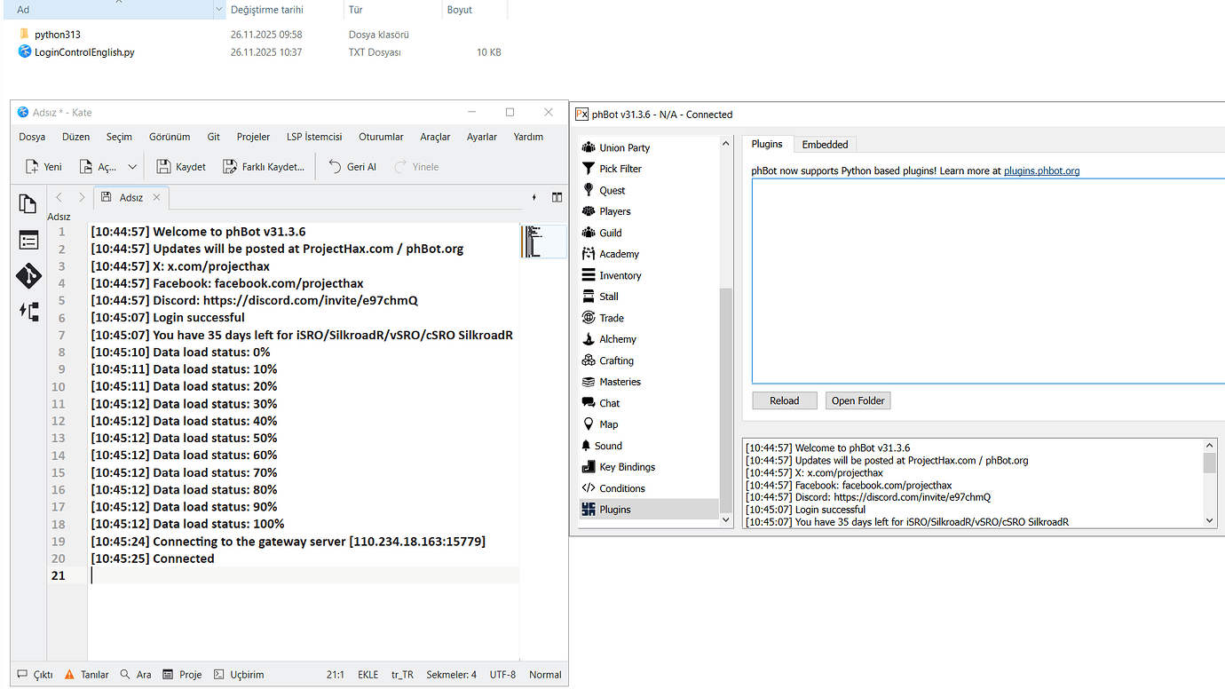 New update, plugin problem - Testing - ProjectHax
