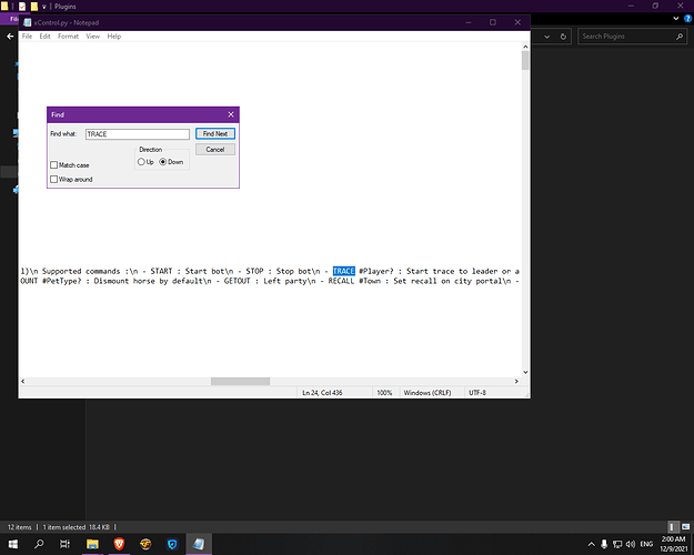 Need help in phbot @Support - Plugins - ProjectHax