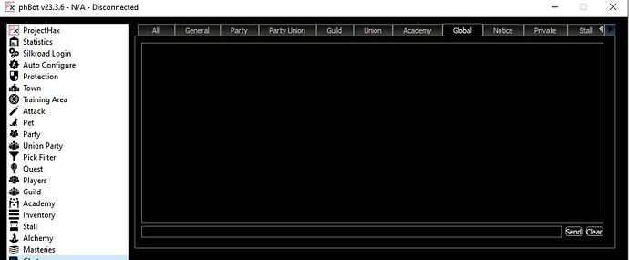 Global chat problem phbot - Testing - ProjectHax