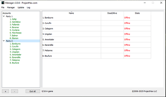 Phbot does not restart / Manager - Testing - ProjectHax