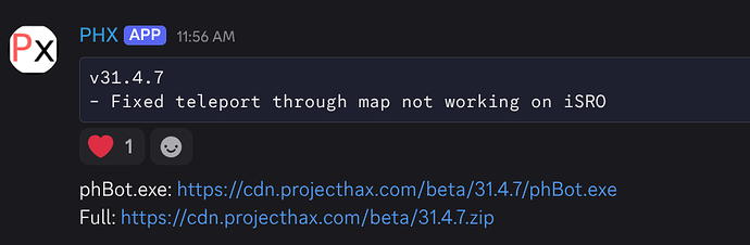 New update not teleort from map - Testing - ProjectHax