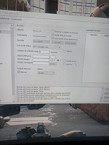 Error to conectar phbot - Manager - ProjectHax