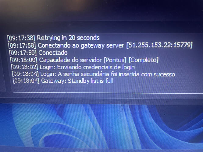 Phbot login queue error - phBot - ProjectHax