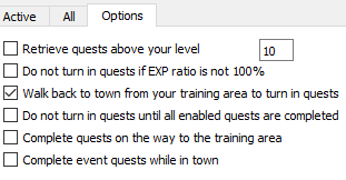 Repeatable quest with script - phBot - ProjectHax